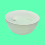 Bowl shape humidifier with light