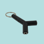 Y-shape 2-way Headset Splitter
