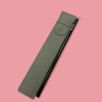 Stainless steel straw with PU case